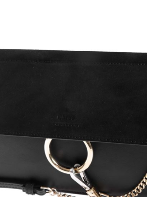 Alternative view of Túi Chloe Faye Mini Shoulder Bag in Black CHC20SS202H2O001