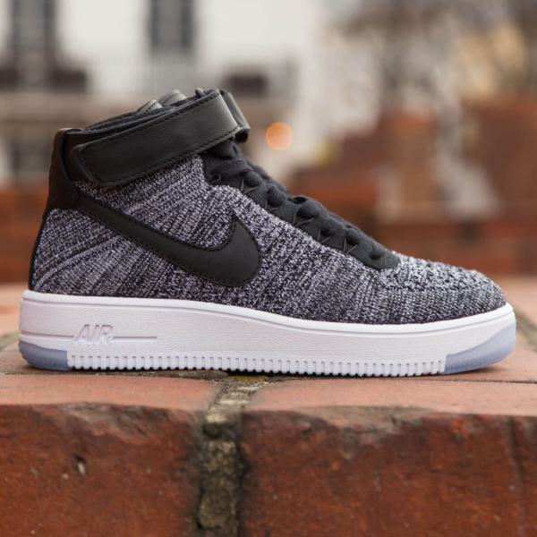 Giày Nike Wmns Air Force 1 Flyknit 'Oreo' 818018-001 - Ảnh 2