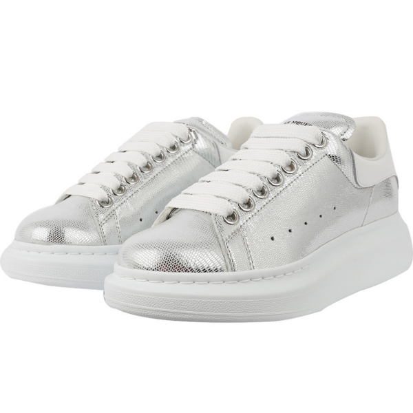 Giày  Alexander McQueen Wmns Oversized Sneaker 462214 WHS11 8113 - Ảnh 2