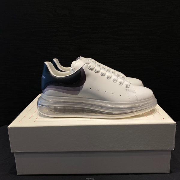 Giày Alexander McQueen Oversized Sneaker '3D White Black' 604233 WHX99 9061 - Ảnh 2
