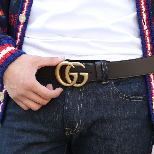 Thắt Lưng Gucci Double G Buckle 397660-AP00T-2145 - Ảnh 2