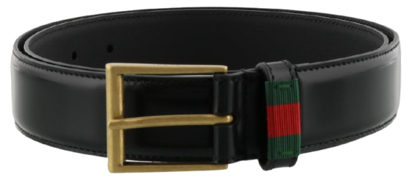 Thắt Lưng Gucci Web Stripe Leather Belt 495125-DT99T-1060