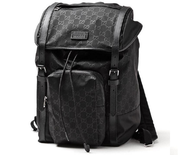 Balo Gucci Backpack Fabric Black 510336 K28CN 1000 - Ảnh 3