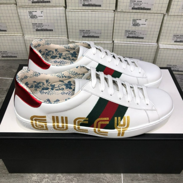 Giày Gucci Ace Low 'Guccy Print' 523455-0G290-9090 - Ảnh 3