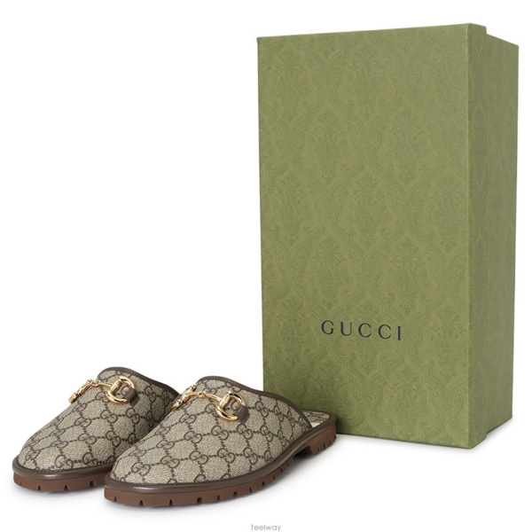 Giày Gucci Slipper Horsebit 655571-96G60-9762 - Ảnh 3
