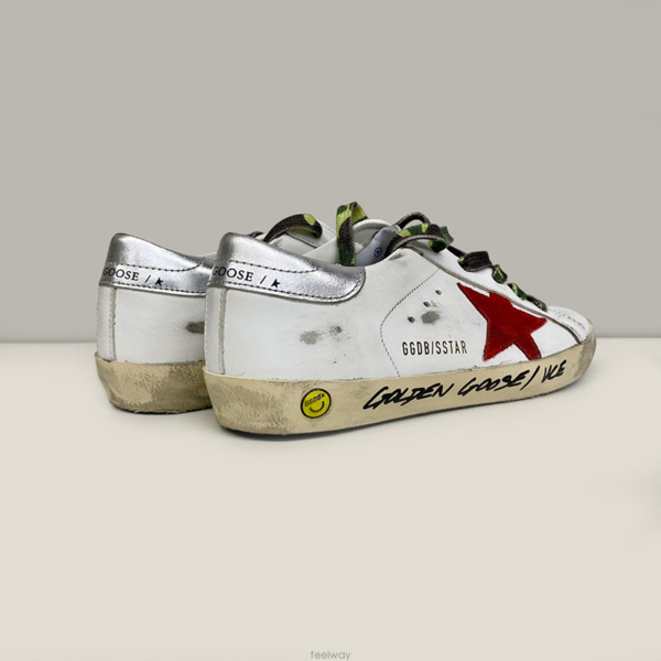 Giày Golden Goose Super Star 'White' GTF00101-F001157-10393 - Ảnh 5