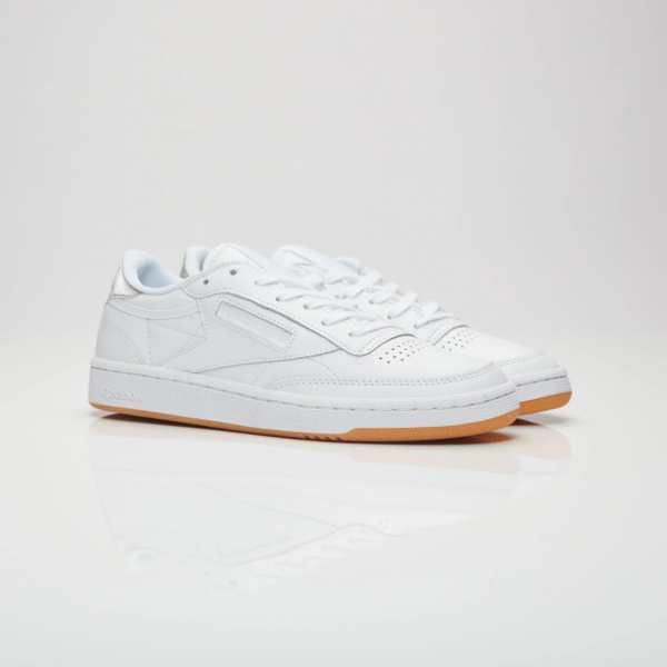 Giày Reebok Wmns Club C 85 Diamond 'White' BD4427 - Ảnh 4