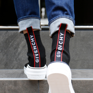 Alternative view of Giày Givenchy Logo Embroidered Patch Socks High-Top Sneakers BH000TH01Q-004