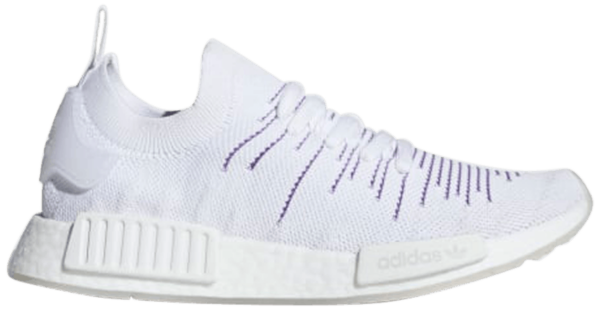 Giày Adidas Wmns NMD R1 STLT PK 'Cloud White Purple' BD8017