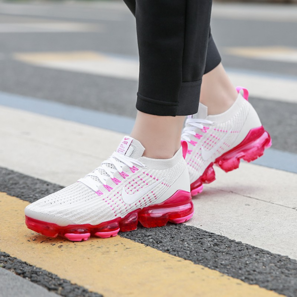 Giày Nike Wmns Air VaporMax Flyknit 3 'Pink Rise' AJ6910-005 - Ảnh 2