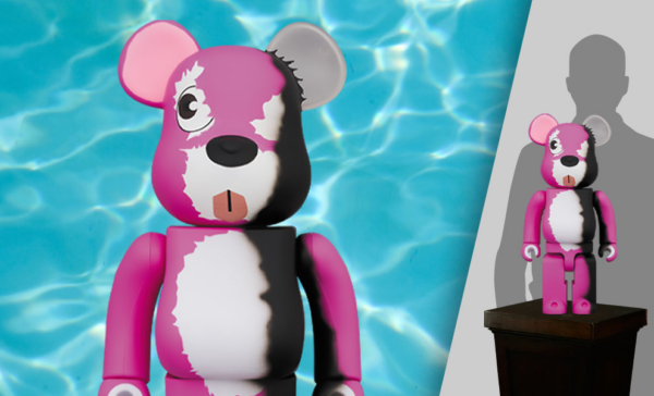 Mô Hình Bearbrick Breaking Bad Pink Bear 1000% - Ảnh 4