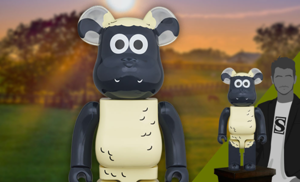 Mô Hình Bearbrick Shaun The Sheep FW21 - Ảnh 3