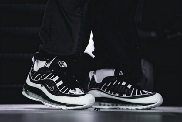Giày Nike Air Max 98 'White Black' 640744-010 - Ảnh 4