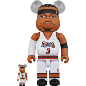 Mô Hình Bearbrick Allen Iverson (Philadelphia 76ers)