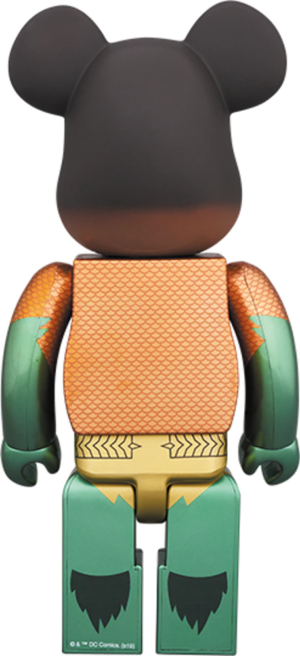 Alternative view of Mô hình Bearbrick Aquaman 400% Multi