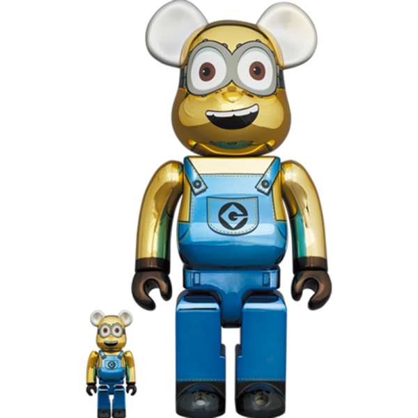 Mô Hình Bearbrick Dave Chrome Ver SS21