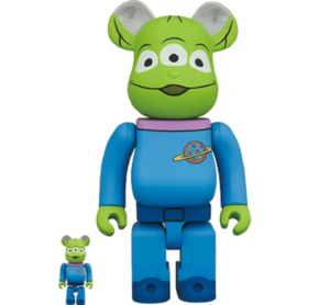 Mô Hình Bearbrick Toy Story Alien