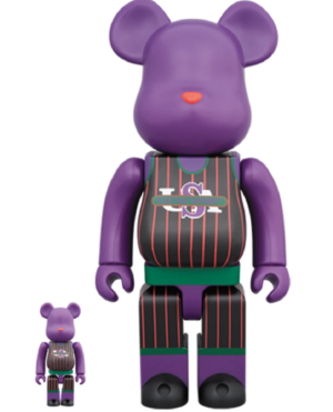Mô hình Bearbrick Guess Sport Jersey 100% & 400% Purple