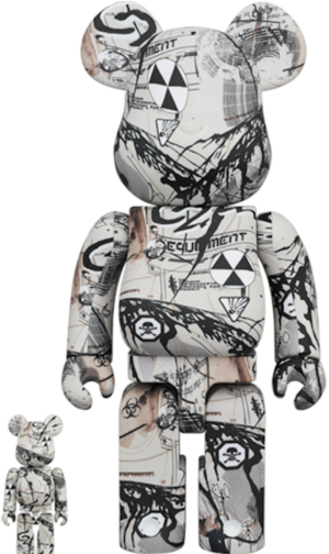 Mo Hinh Bearbrick Hiroki Sukuda 100% & 400%