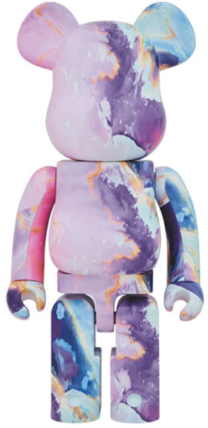 Mô Hình Bearbrick Marble Pattern 1000%