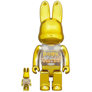 Mô Hình Bearbrick My First Rabbrick Baby Gold