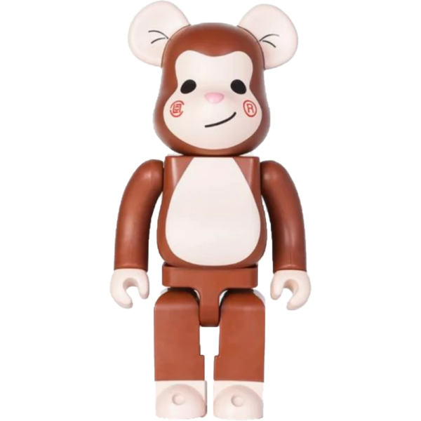 Mô Hình Bearbrick x CLOT Monkey Edison Chen Juice