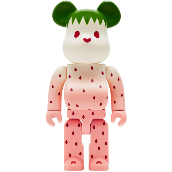 Mô Hình Bearbrick x Clot Summer Fruits Snow Strawberry
