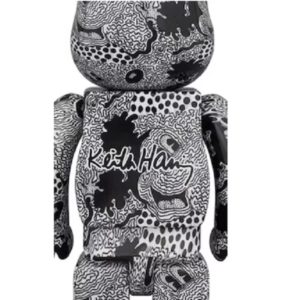 Alternative view of Mô Hình Bearbrick Mickey x Keith Haring 100% & 400%