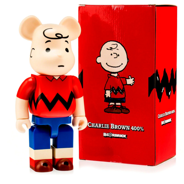 Mô Hình Bearbrick Peanuts Charlie Brown 400%
