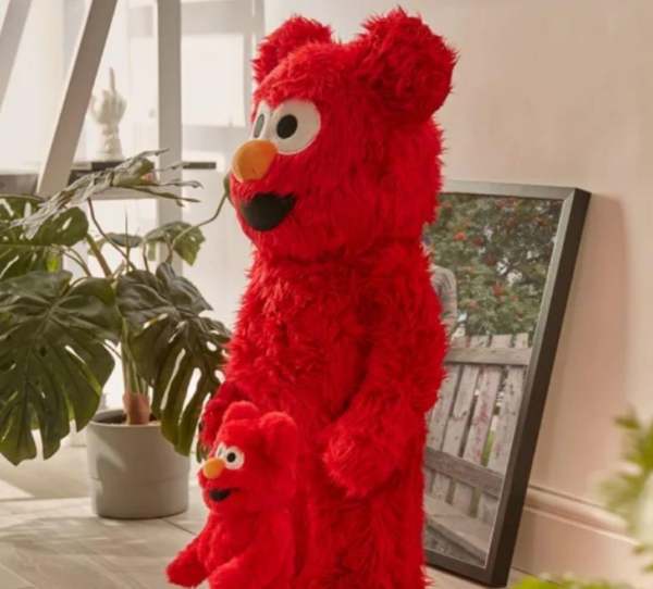 Mô Hình Bearbrick Elmo 2.0 400% & 1000% - Ảnh 3