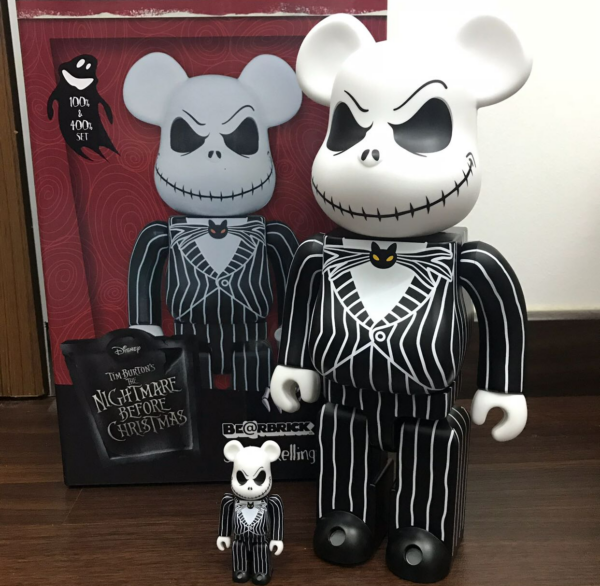 Mô Hình Bearbrick Jack Skellington - Ảnh 3