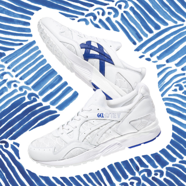 Giày Asics Colette x Gel Lyte 5 Yukata H71UK 0101 - Ảnh 2