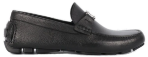 Giay Dior Moccasins Leather 'Black' 3LO114YJK-H969