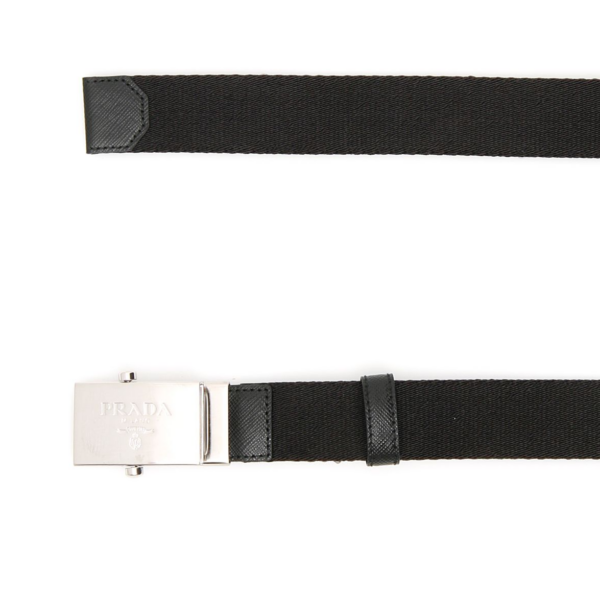 Thắt Lưng Prada  Logo Buckle Belt 1CN048-BV1-F0002 - Ảnh 2