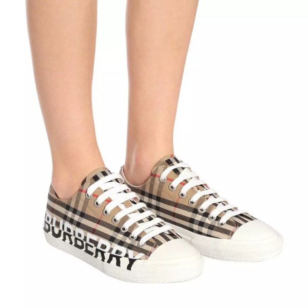 Giày Burberry Logo Print Vintage Check 'Archive Beige' - Ảnh 3