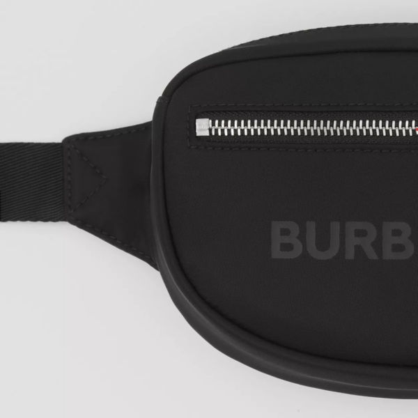 Túi Burberry Small Logo Print Nylon Cannon Black - Ảnh 6
