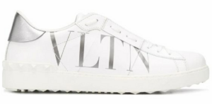 Giày Valentino Garavani Men's White Leather Sneaker UY2S0830PST2C0