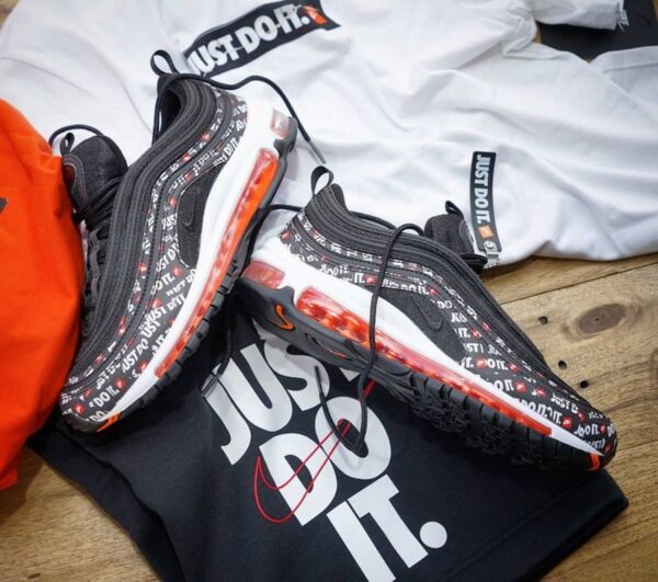 Giày Nike Air Max 97 Just Do It 'Pack Black' AT8437-001 - Ảnh 5