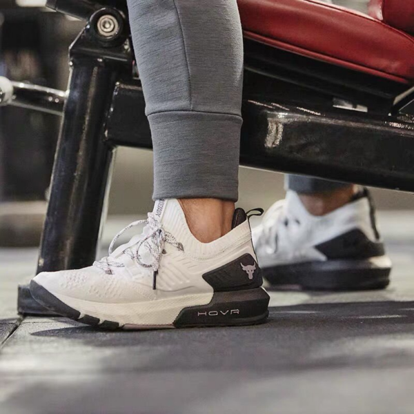 Giày Under Armour Project Rock 3 'Halo Grey Black' 3023004-100 - Ảnh 2