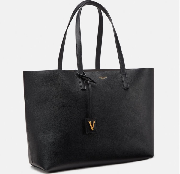 Túi Versace Virtus Tote Black DBFH818-DV3GRN-KVO41 - Ảnh 4