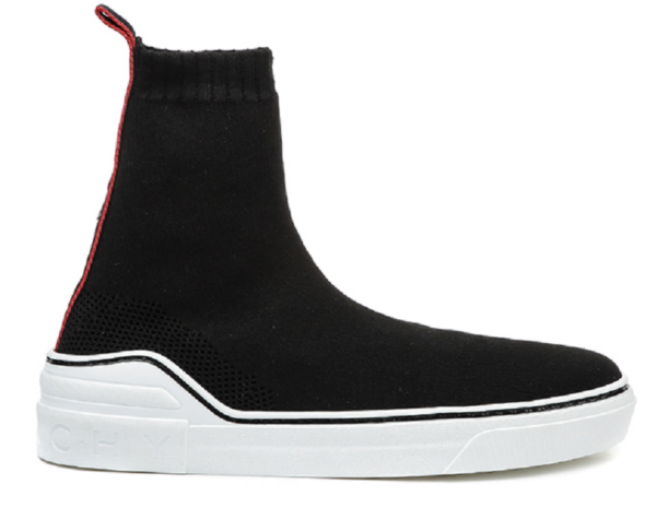 Giày Givenchy Logo Embroidered Patch Socks High-Top Sneakers BH000TH01Q-004