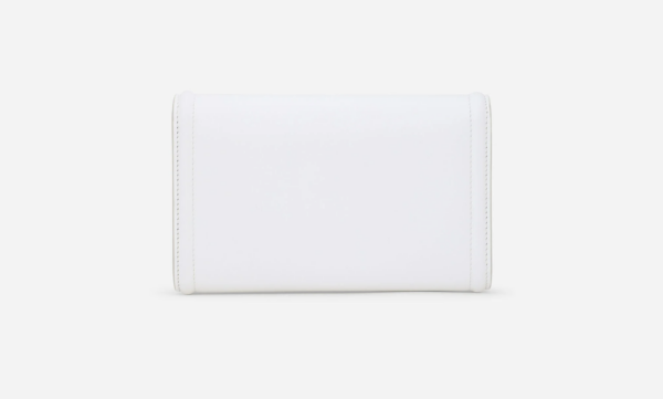 Túi Dolce & Gabbana Calfskin Devotion Mini Bag White BI2931AV89380002 - Ảnh 4