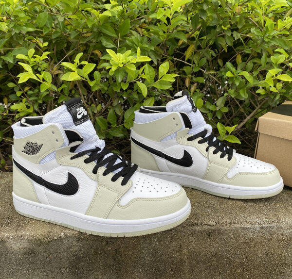 Giày Wmns Air Jordan 1 High Zoom Comfort 'Light Bone' CT0979-002 - Ảnh 5
