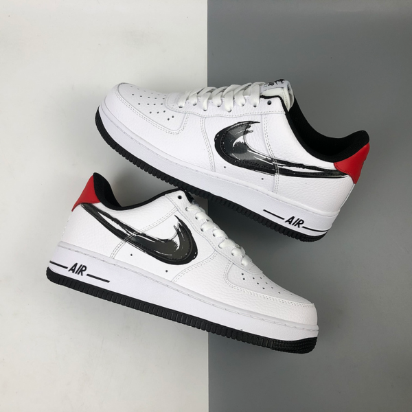 Giày Nike Air Force 1 Low 'Brushstroke Swoosh White' DA4657-100 - Ảnh 2