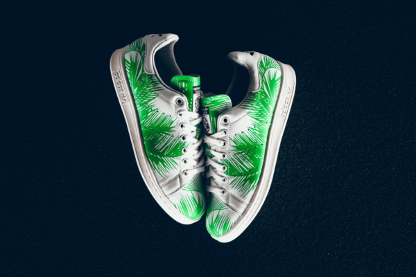 Giày Adidas Pharrell x BBC x Stan Smith 'Palm Tree Pack' S82071 - Ảnh 5