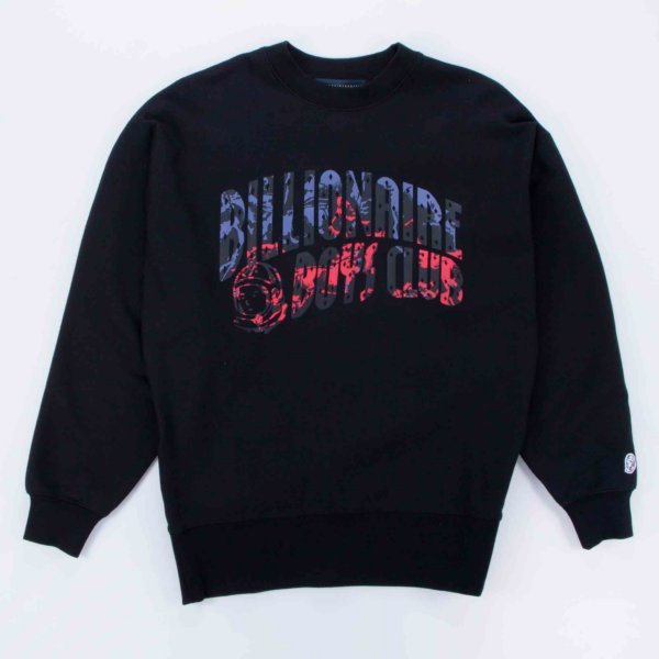 Áo Billionaire Boys Club Horsepower Crewneck Sweater Black 1382741 - Ảnh 2