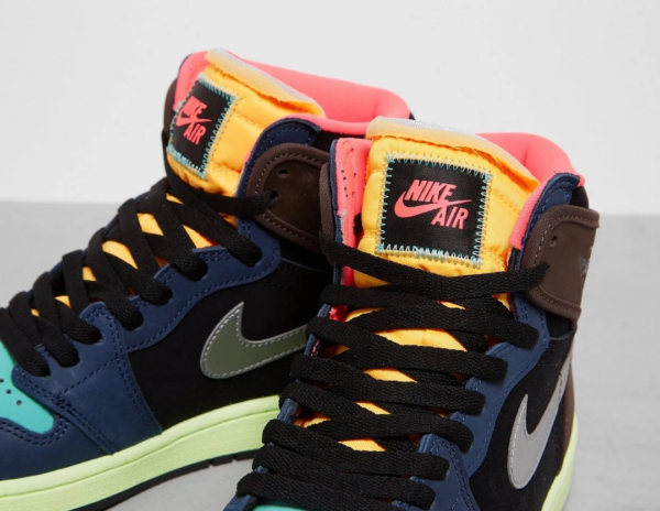 Giày Nike Air Jordan 1 Retro High 'Tokyo Bio Hack' 555088-201 - Ảnh 7