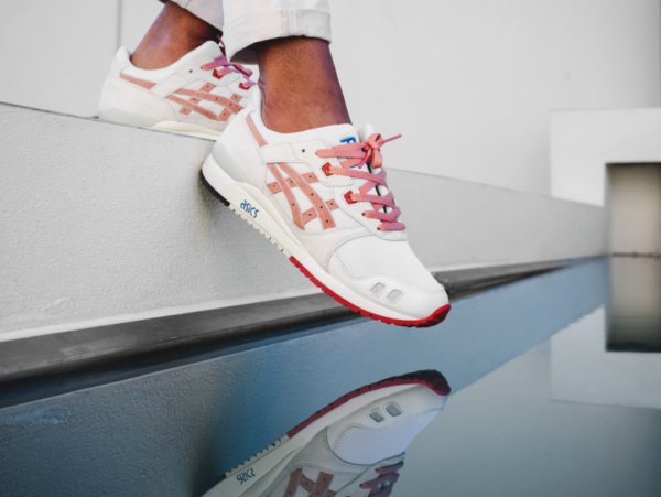 Giày Asics x Ronnie Fieg Gel-Lyte III Yoshino Rose AI1193A187-100 - Ảnh 4