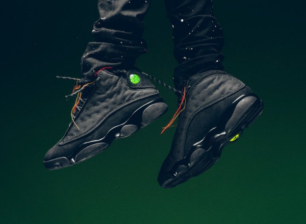 Giày Nike Air Jordan 13 Retro 'Black Cat' 414571-011 - Ảnh 3