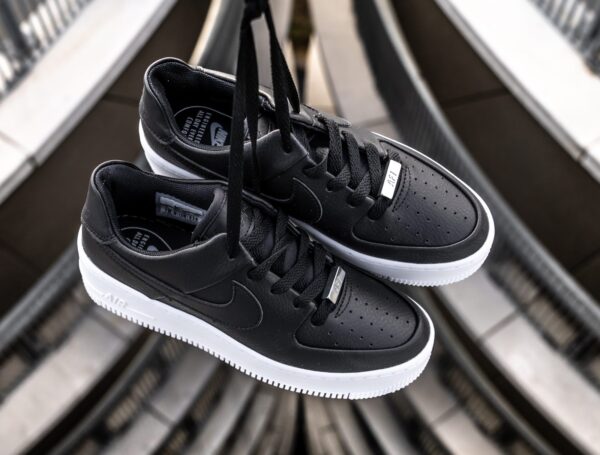 Giày Nike Air Force 1 Sage Low 'Black' AR5339-002 - Ảnh 3